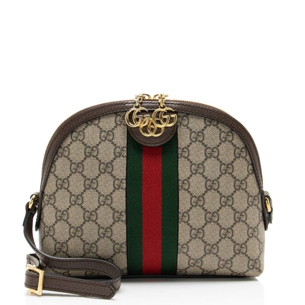Gucci GG Supreme Ophidia Dome Small Shoulder Bag - Picture 1 of 13